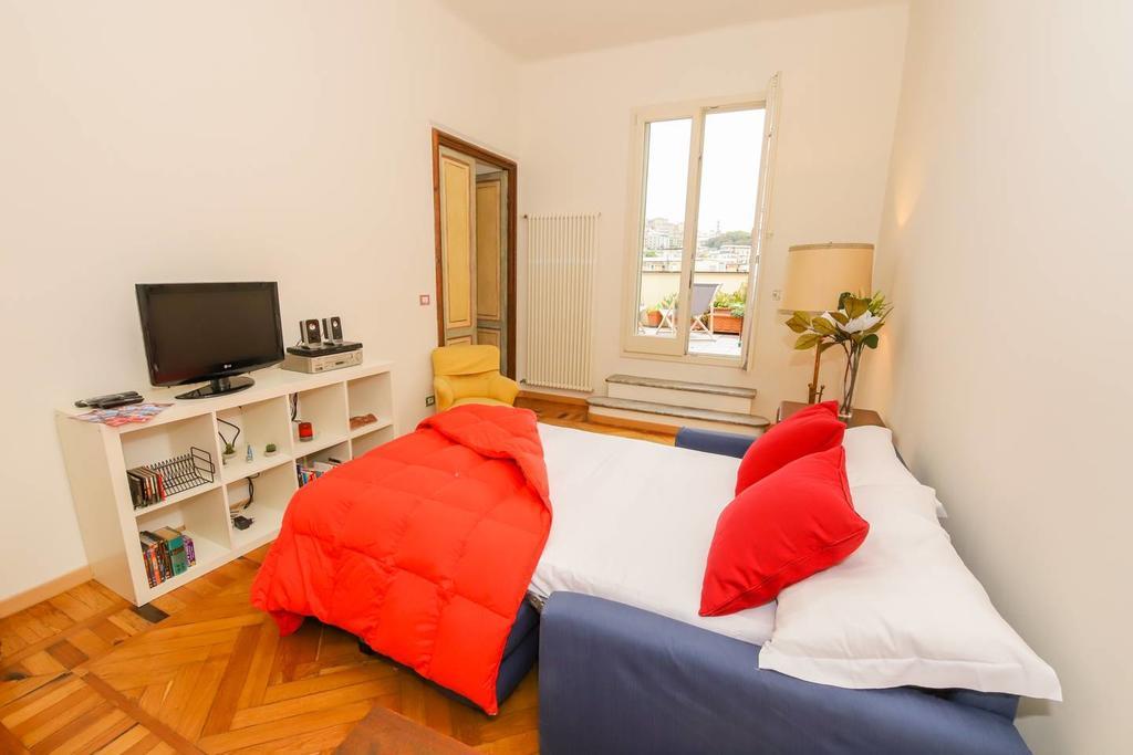 Altido Apt For 3 With Rooftop Balcony And Lovely Cityview Genua Buitenkant foto
