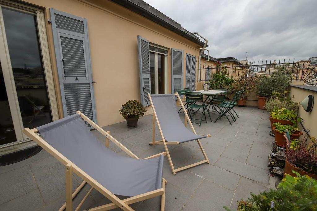 Altido Apt For 3 With Rooftop Balcony And Lovely Cityview Genua Buitenkant foto